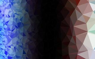 Light Multicolor, Rainbow vector low poly texture.