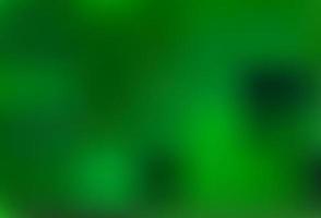 Light Green vector blurred shine abstract background.