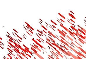 Light Red vector backdrop with long lines.