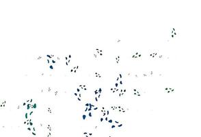 Light Blue, Green vector backdrop with abstract shapes.