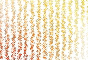 Light Yellow, Orange vector background with straight lines.