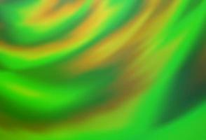 Light Green vector blurred shine abstract texture.