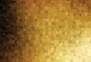 Dark Yellow, Orange vector polygon abstract backdrop.
