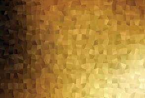 Dark Yellow, Orange vector polygon abstract backdrop.