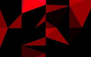 Light Red vector abstract mosaic backdrop.