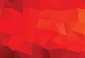 Light Red vector abstract polygonal cover.