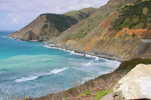 California coastal highway view photo