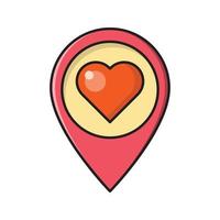 love location vector illustration on a background.Premium quality symbols.vector icons for concept and graphic design.