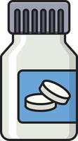 pills vector illustration on a background.Premium quality symbols.vector icons for concept and graphic design.