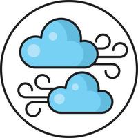 clouds wind vector illustration on a background.Premium quality symbols.vector icons for concept and graphic design.
