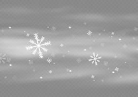 Snow and wind. White gradient decorative element.vector illustration. winter and snow with fog. wind and fog. vector