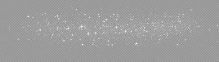 White sparks glitter special light effect. Vector sparkles. Christmas abstract dust. Sparkling magic dust particles effect. Sparkling texture. Stardust sparks