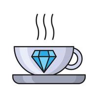tea vector illustration on a background.Premium quality symbols.vector icons for concept and graphic design.