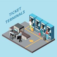 Ticket Terminals Illustration