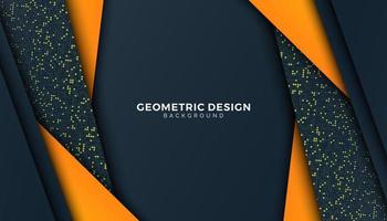 Modern dynamic triangle gradient overlap with halftone background vector