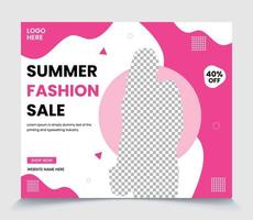 New arrival fashion sale offer square banner design template post for web post, web ads, web banner post vector