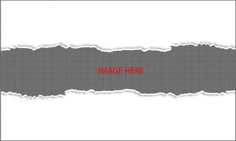 Ripped Paper Vector Of Ripped Paper The Paper Was Ripped Background. Eps10 Vector