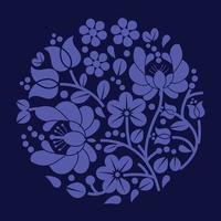 Abstract art botanical background vector. Luxury wallpaper design with leaf, flower, and tree packaging and prints. vector