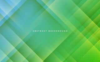 abstract green gradient diagonal shape light and shadow with halftone dots background. eps10 vector