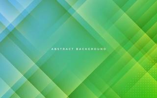 abstract green gradient diagonal shape light and shadow with halftone dots background. eps10 vector