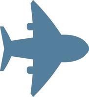 Plane delivery, illustration, vector, on a white background. vector