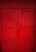 Red wooden background photo
