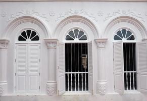 White building facade photo