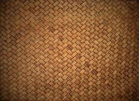 Wicker texture background photo