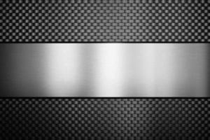 Futuristic carbon fiber background pattern. 3d rendering photo