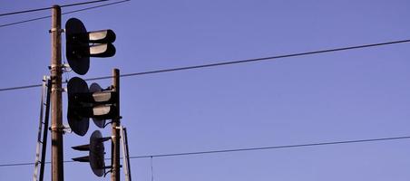 Railroad traffic light photo