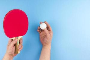 Rackets for table tennis photo