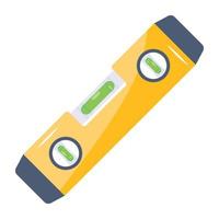 Get this flat icon of construction leveler vector