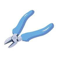 Check this flat icon of pliers vector