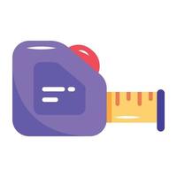 A flat icon of engineering tools vector