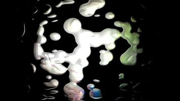 Abstract Liquid Background Digital Rendering video