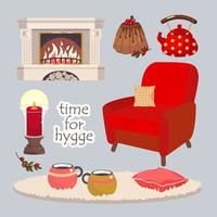 HUGGE TIME SET vector