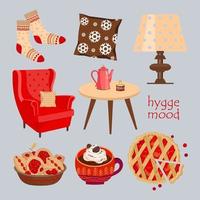 COZY HOME SET vector