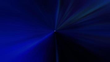 abstract centrum blauw optisch gloed licht schijnen stralen video