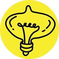 Ecology lightbulb, illustration, vector on a white background