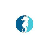 Sea Horse vector logo design