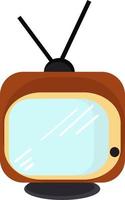 Retro Tv, illustration, vector on white background