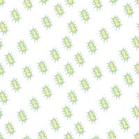 Background of viruses, illustration, vector on white background