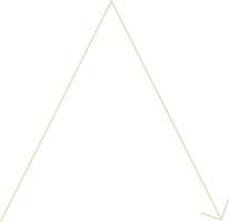 Minimal Thin Arrow Vector Illustration