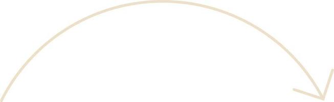 Minimal Thin Arrow Vector Illustration