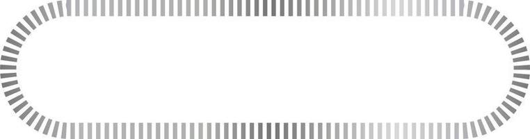 Silver Rectangle Border Frame Vector Illustration