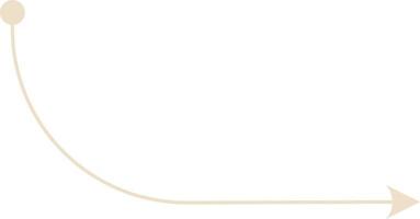 Minimal Thin Arrow Vector Illustration