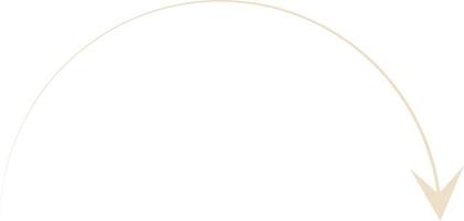 Minimal Thin Arrow Vector Illustration
