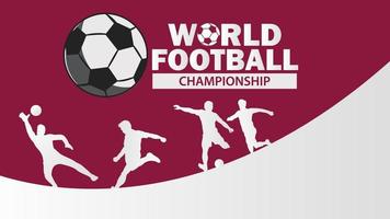 World football background vector