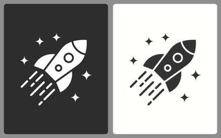 Startup icons. Vector illustration isolated.