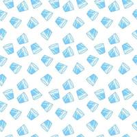 Water glass wallpaper, illustration, vector on white background.